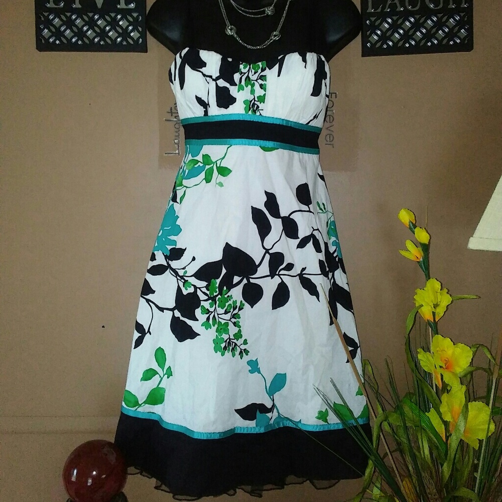 🥀NWOT Strapless Formal Mini Dress.🥀 - Picture 1 of 4